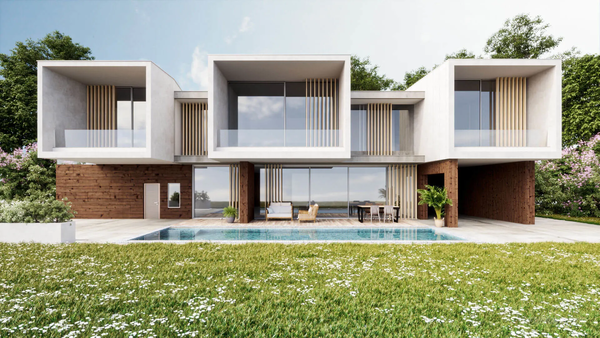 Luxury property background